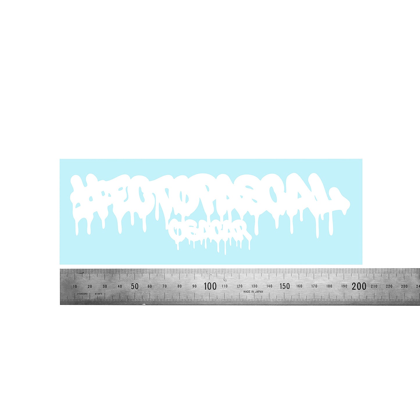 HECTOPASCAL 2025 DRIP STICKER SMALL