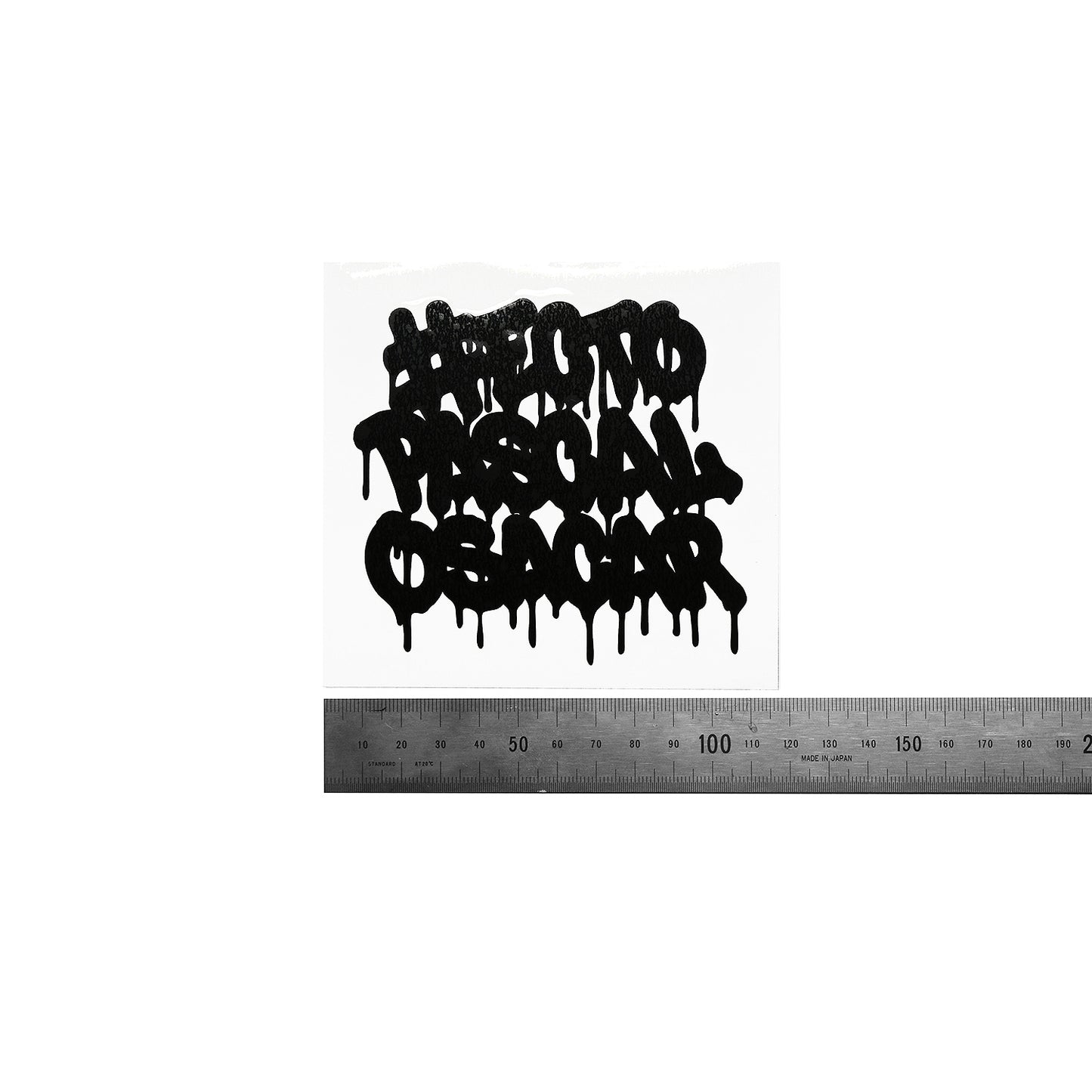 HECTOPASCAL 2025 DRIP STICKER TAG