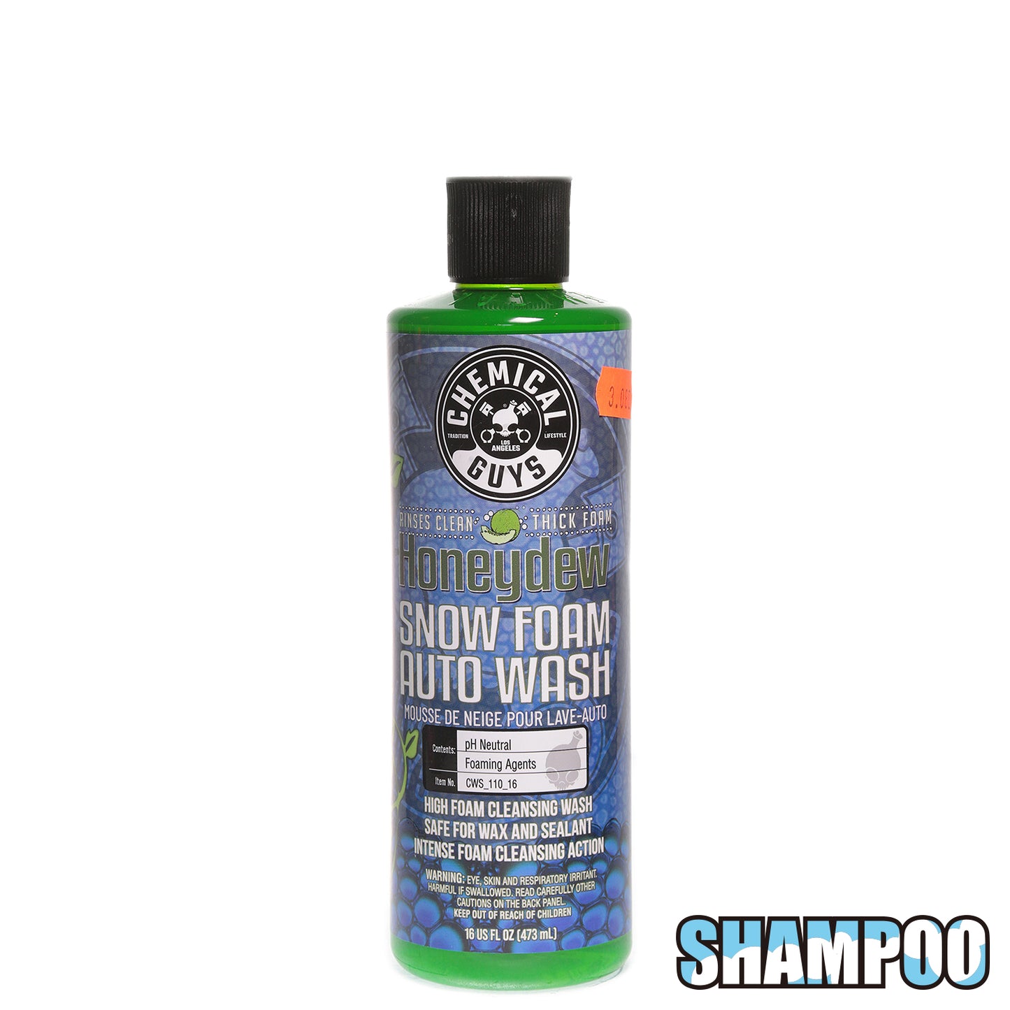 CHEMICAL GUYS HONEYDEW SNOW FOAM SHAMPOO