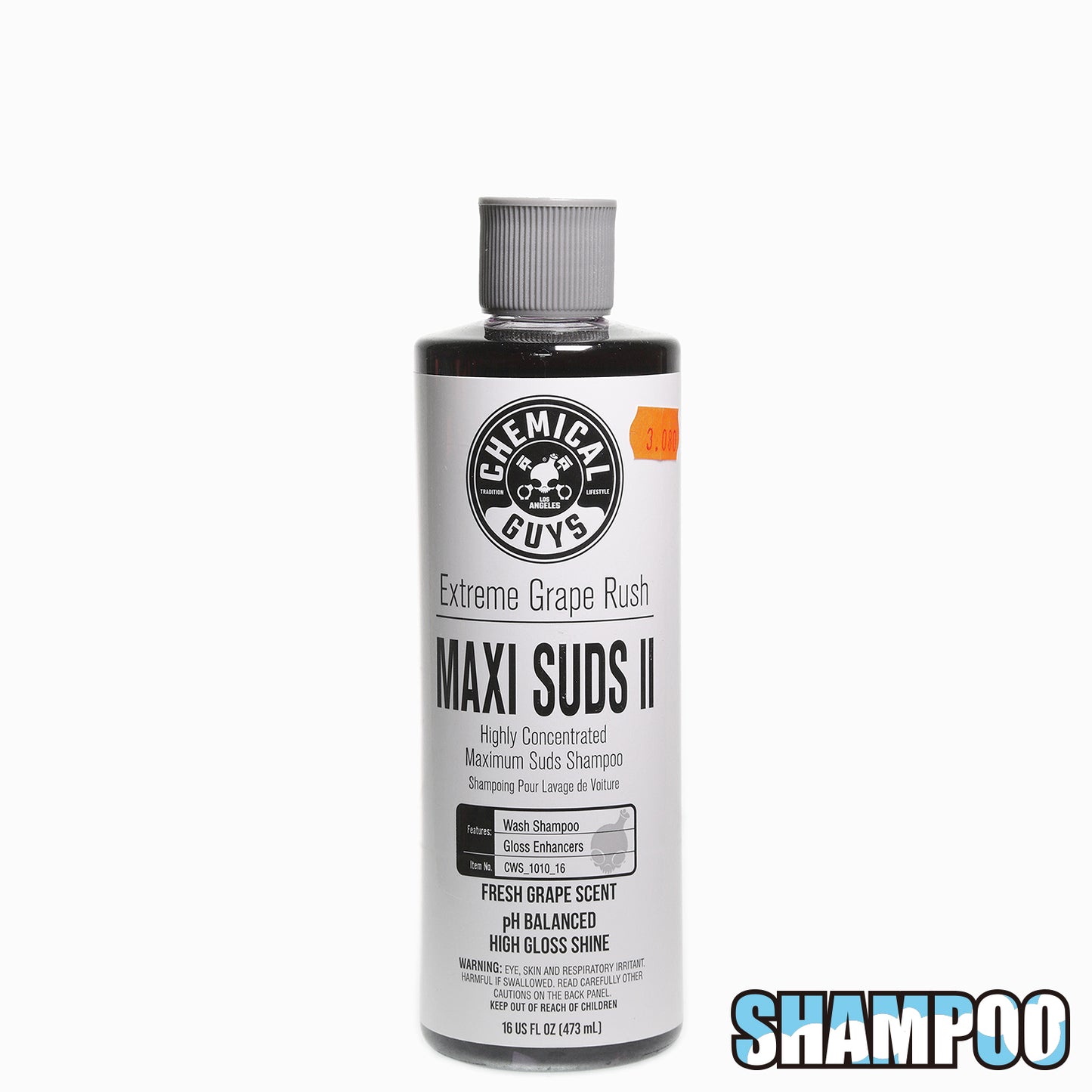 CHEMICAL GUYS MAXI SUDS Ⅱ SHAMPOO (グレープの香り)