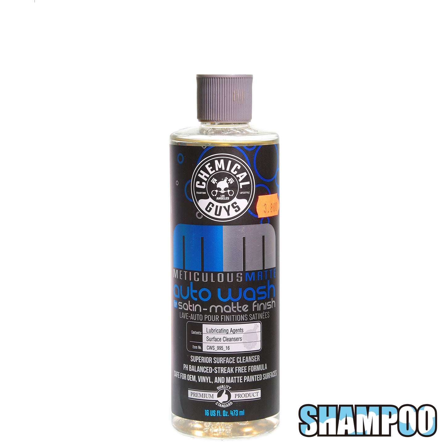 CHEMICAL GUYS MATTE WASH