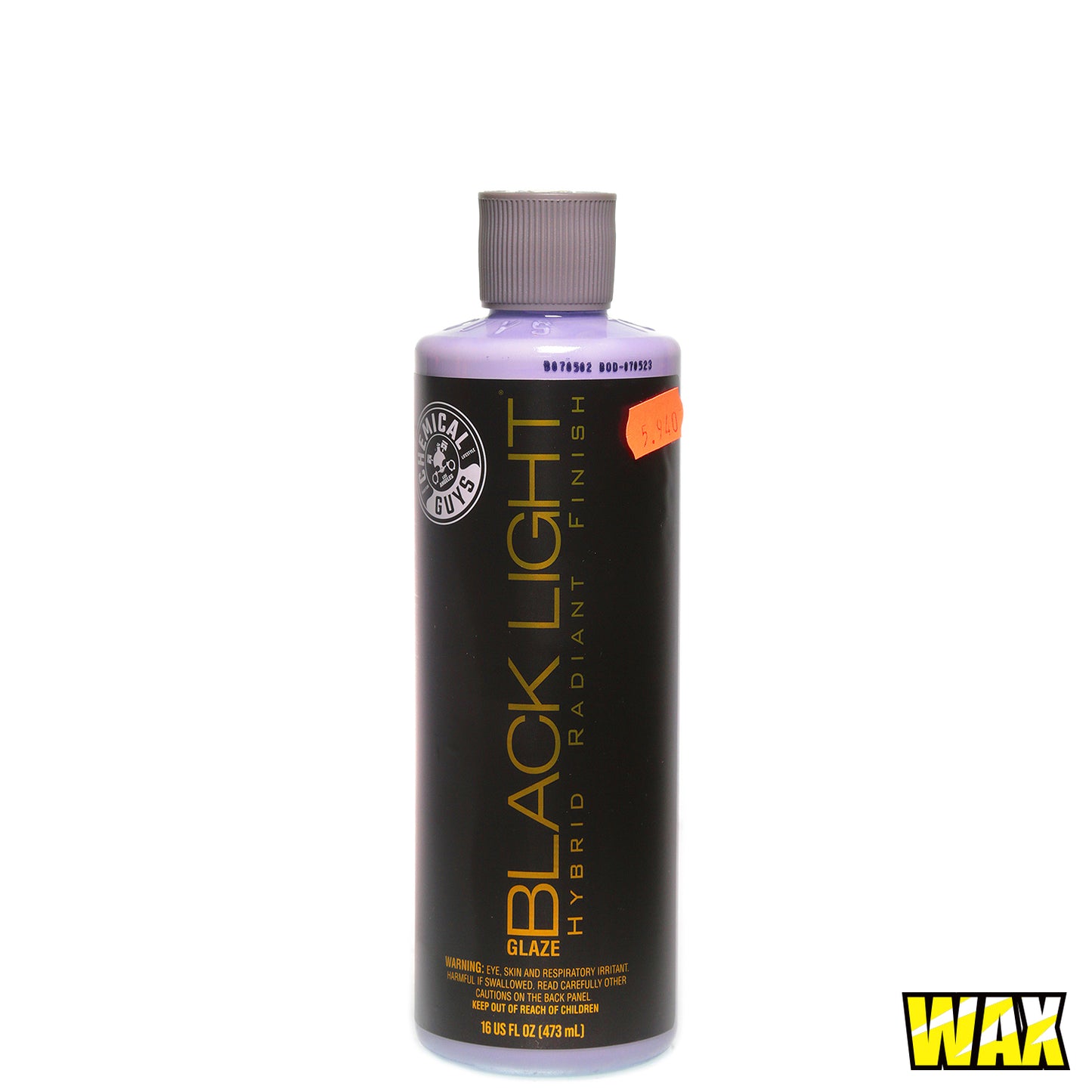 CHEMICAL GUYS BLACK LIGHT GLAZE