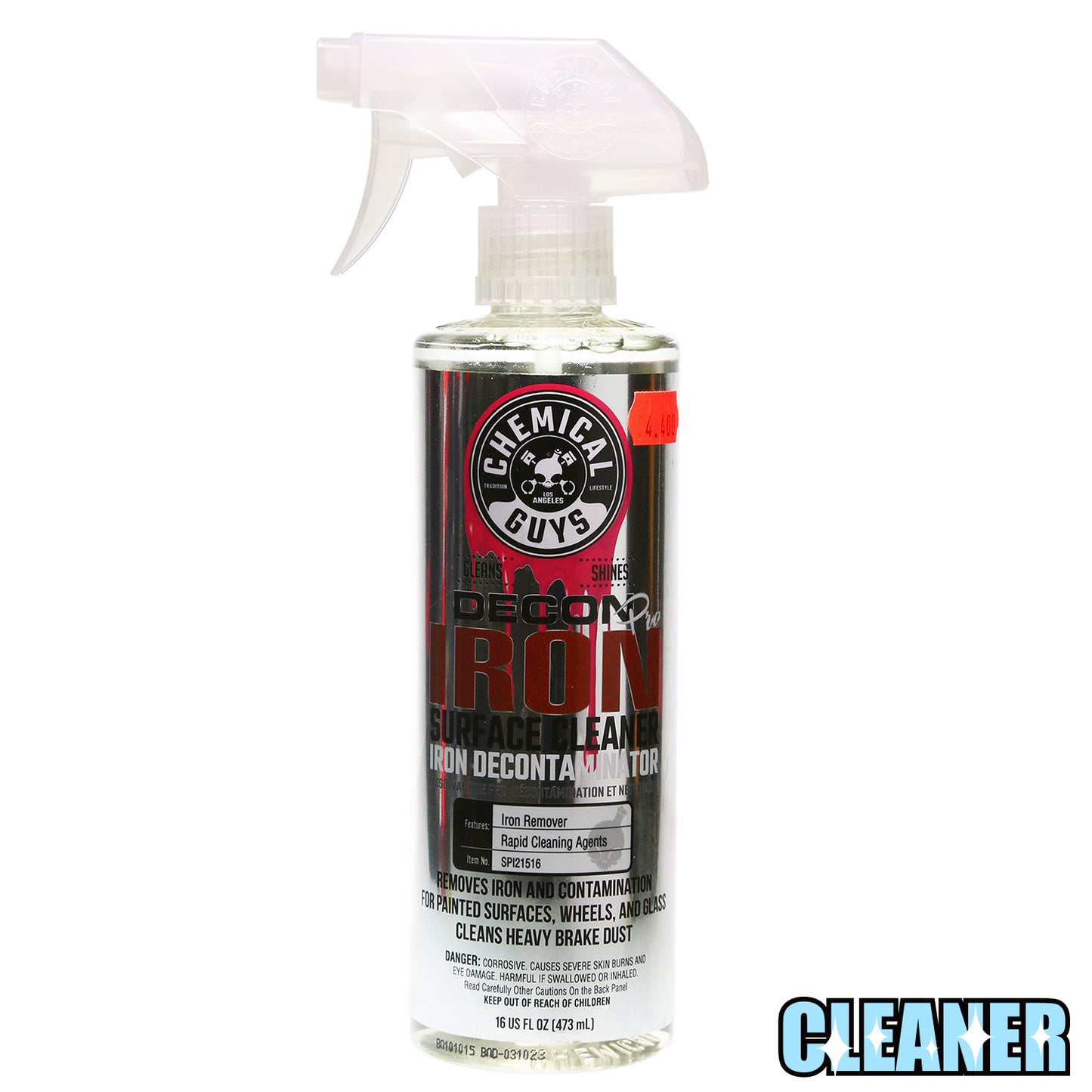 CHEMICAL GUYS DECON IRON SURFACE CLEANER