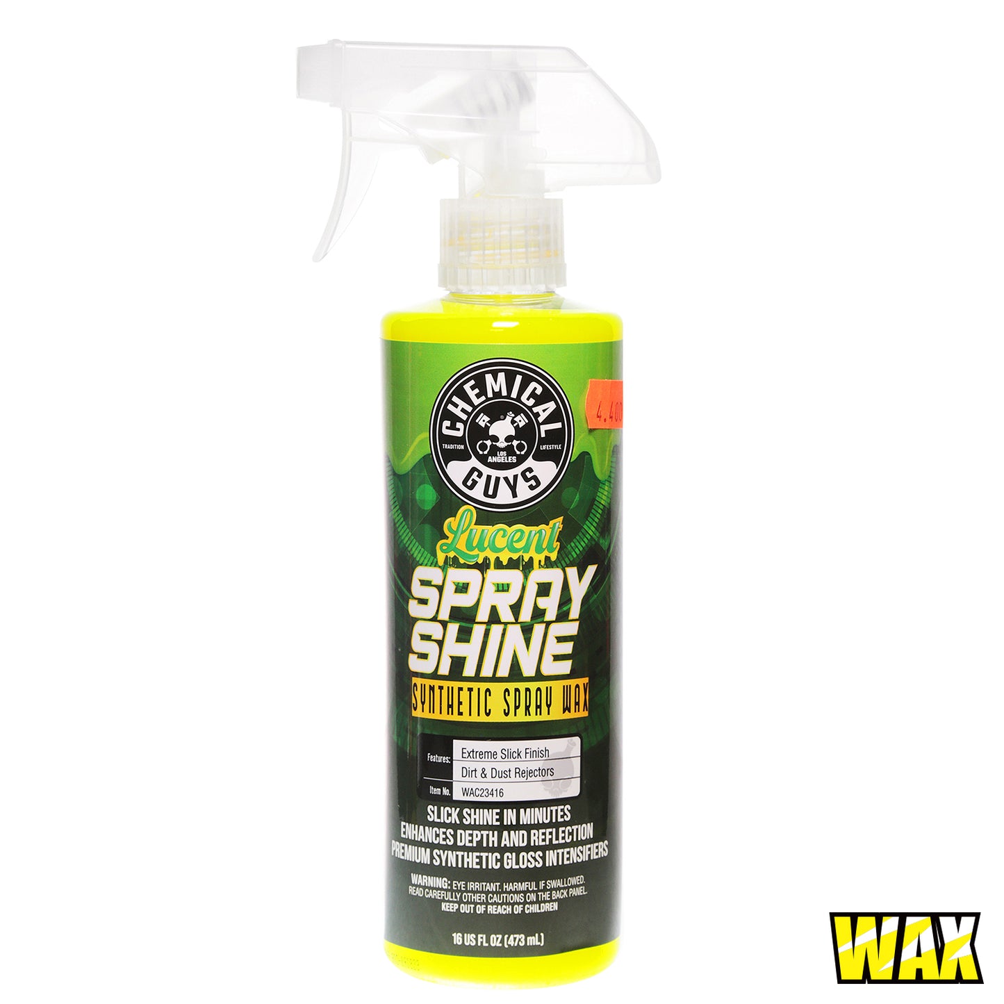 CHEMICAL GUYS LUCENT SPRAY SHINE WAX
