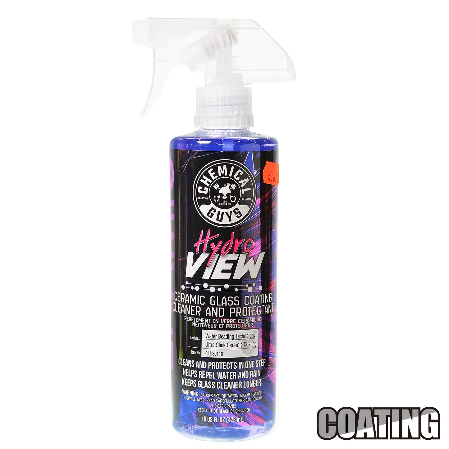 CHEMICAL GUYS HYDRO VIEW ガラス用セラミックコーティングスプレー
