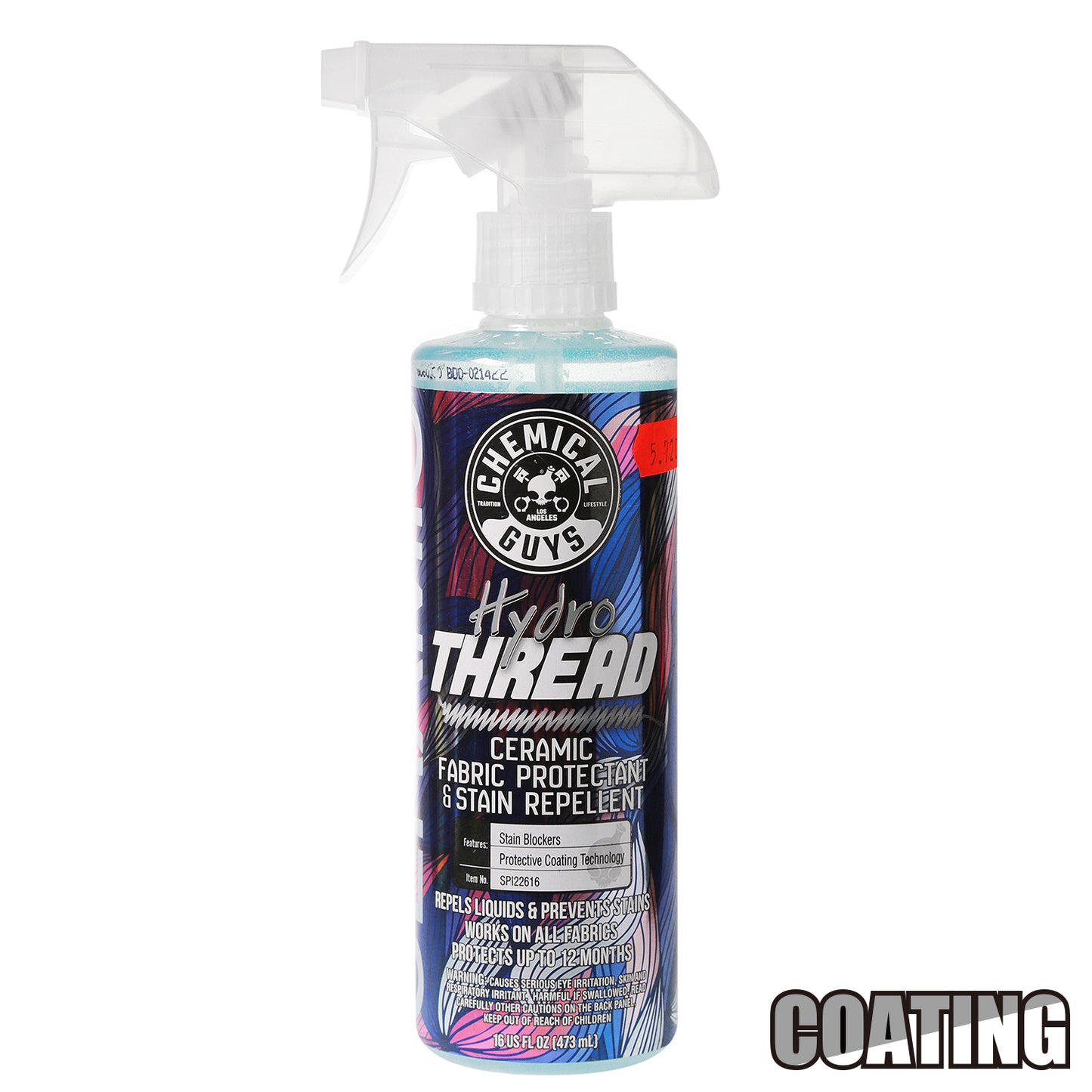 CHEMICAL GUYS HYDRO THREAD 内装生地用セラミックコーティング