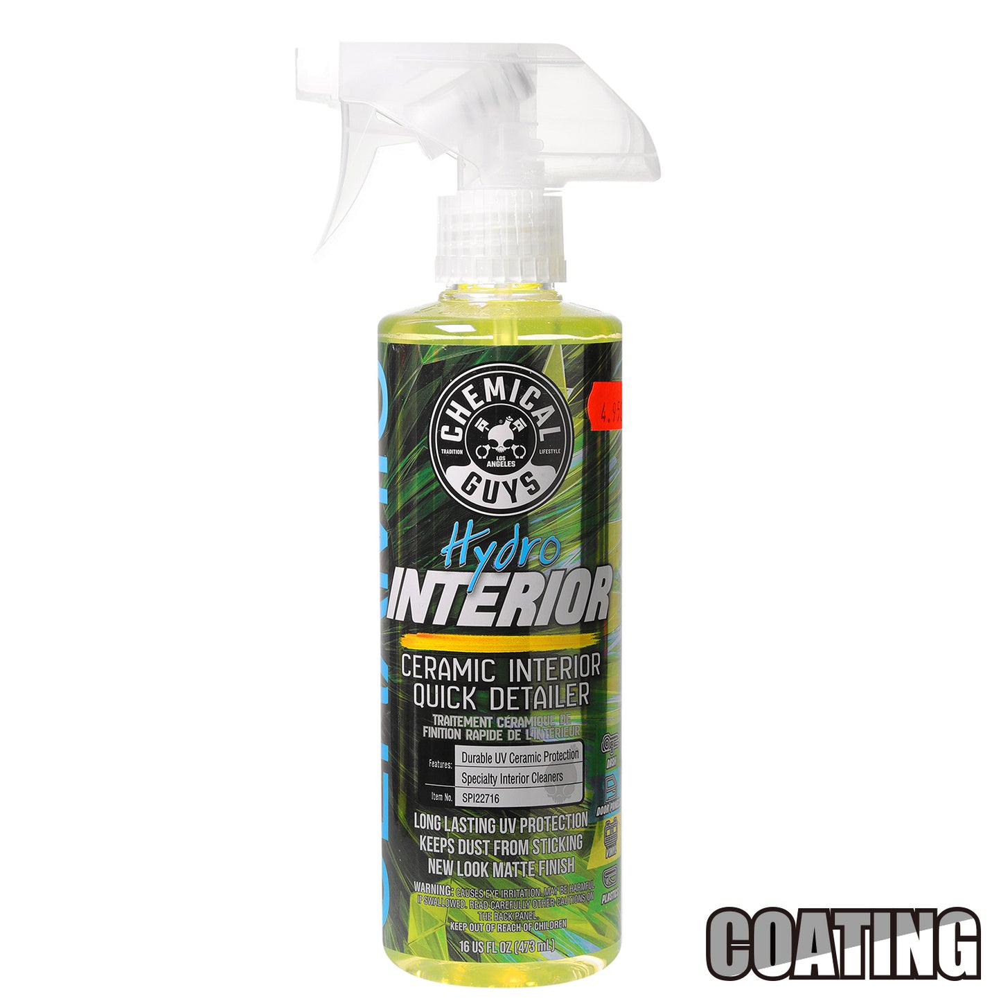 CHEMICAL GUYS HYDRO INTERIOR 内装クリーナー/セラミックコーティングスプレー