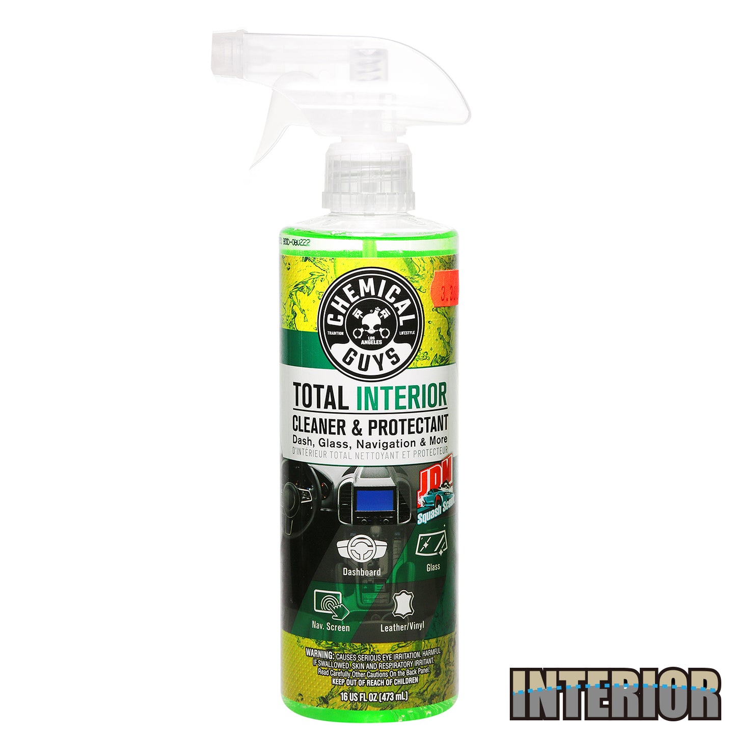 CHEMICAL GUYS TOTAL INTERIOR 内装クリーナー スカッシュの香り