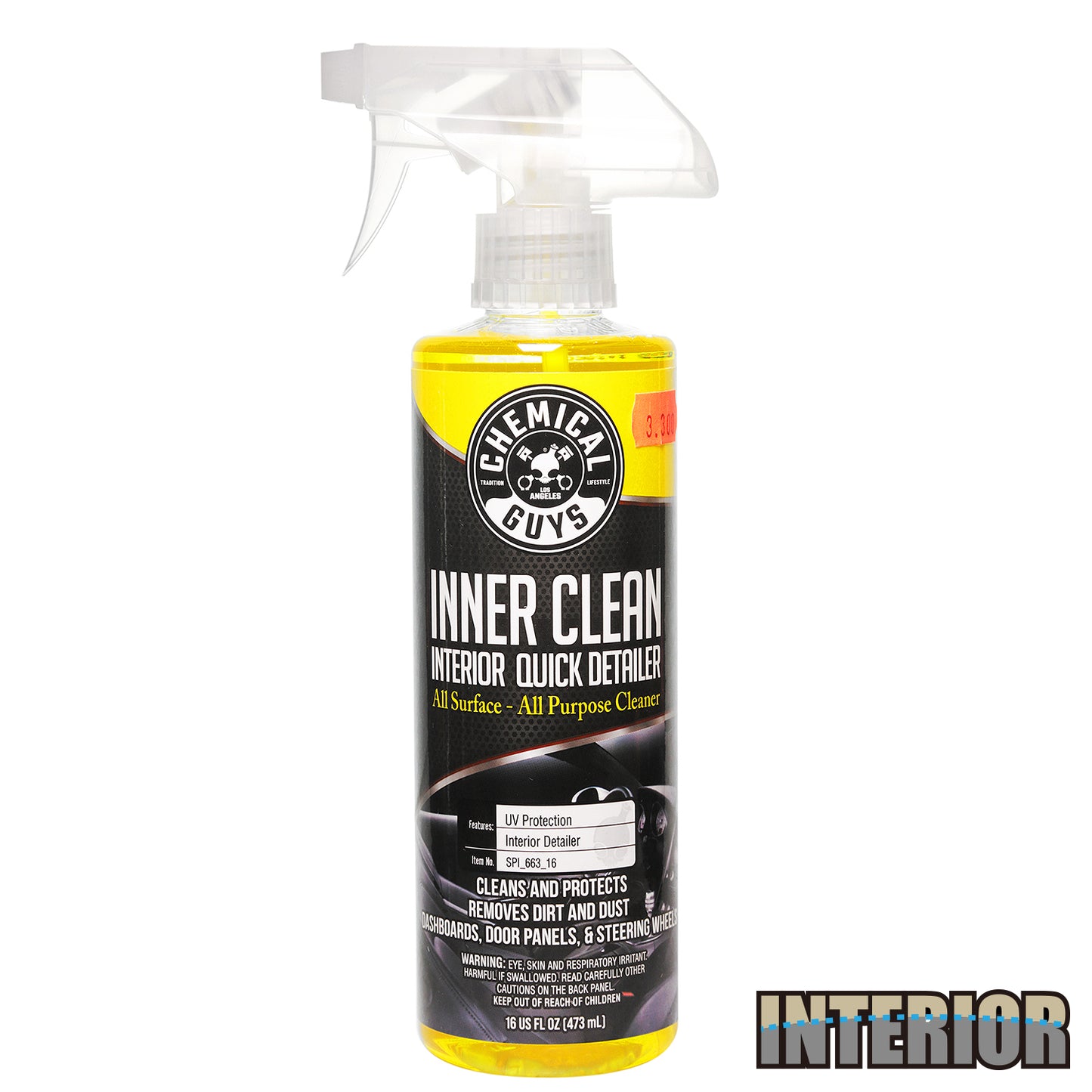 CHEMICAL GUYS TOTAL INTERIOR 内装クリーナー(新車の香り)