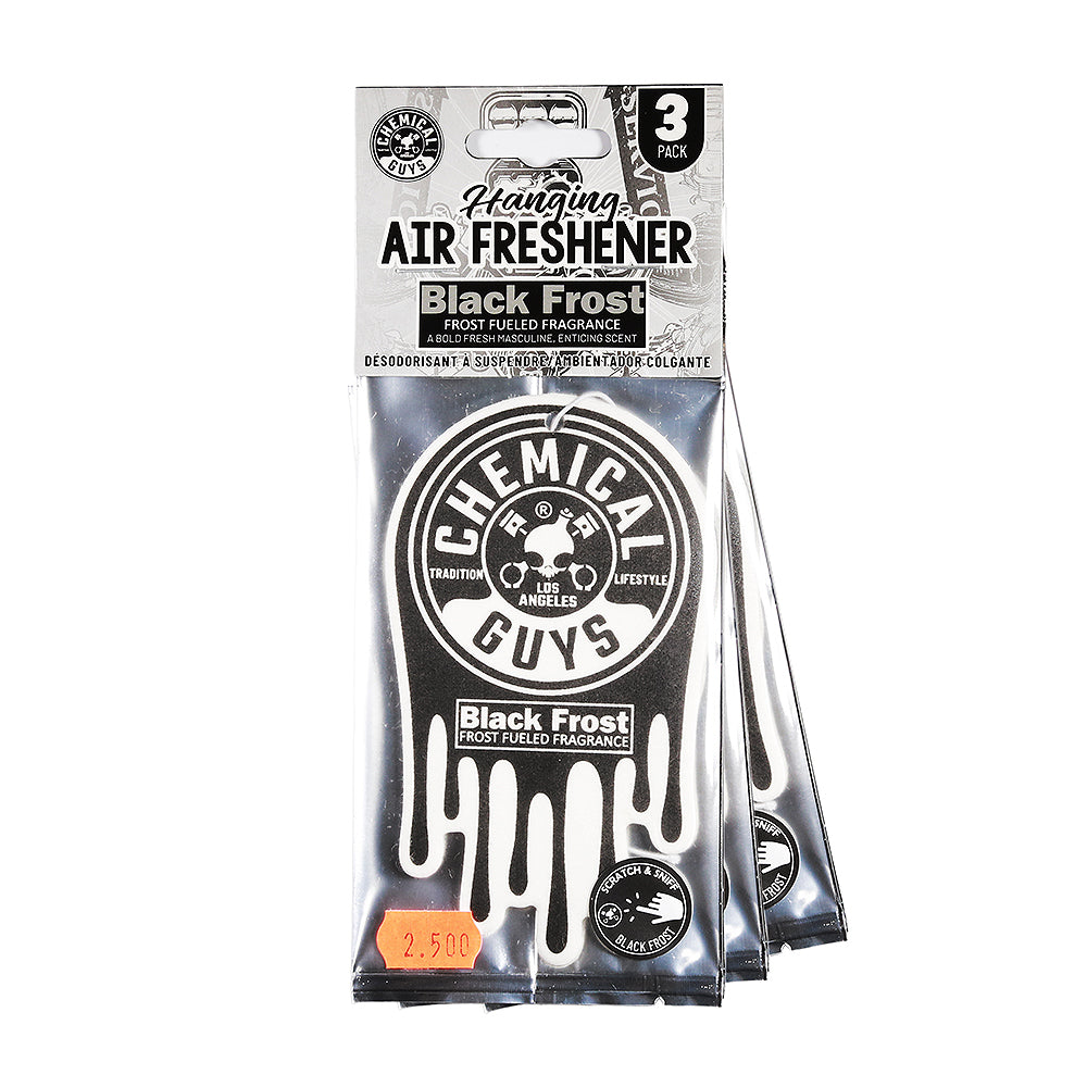 CHEMICAL GUYS AIR FRESHENER BLACK FROSTの香り