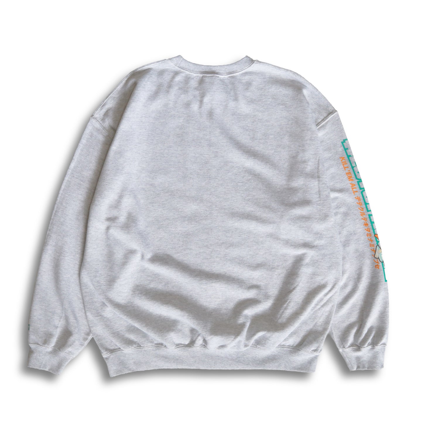 HECTOPASCAL OBAKE CREWNECK SWEATSHIRT ASH GRAY