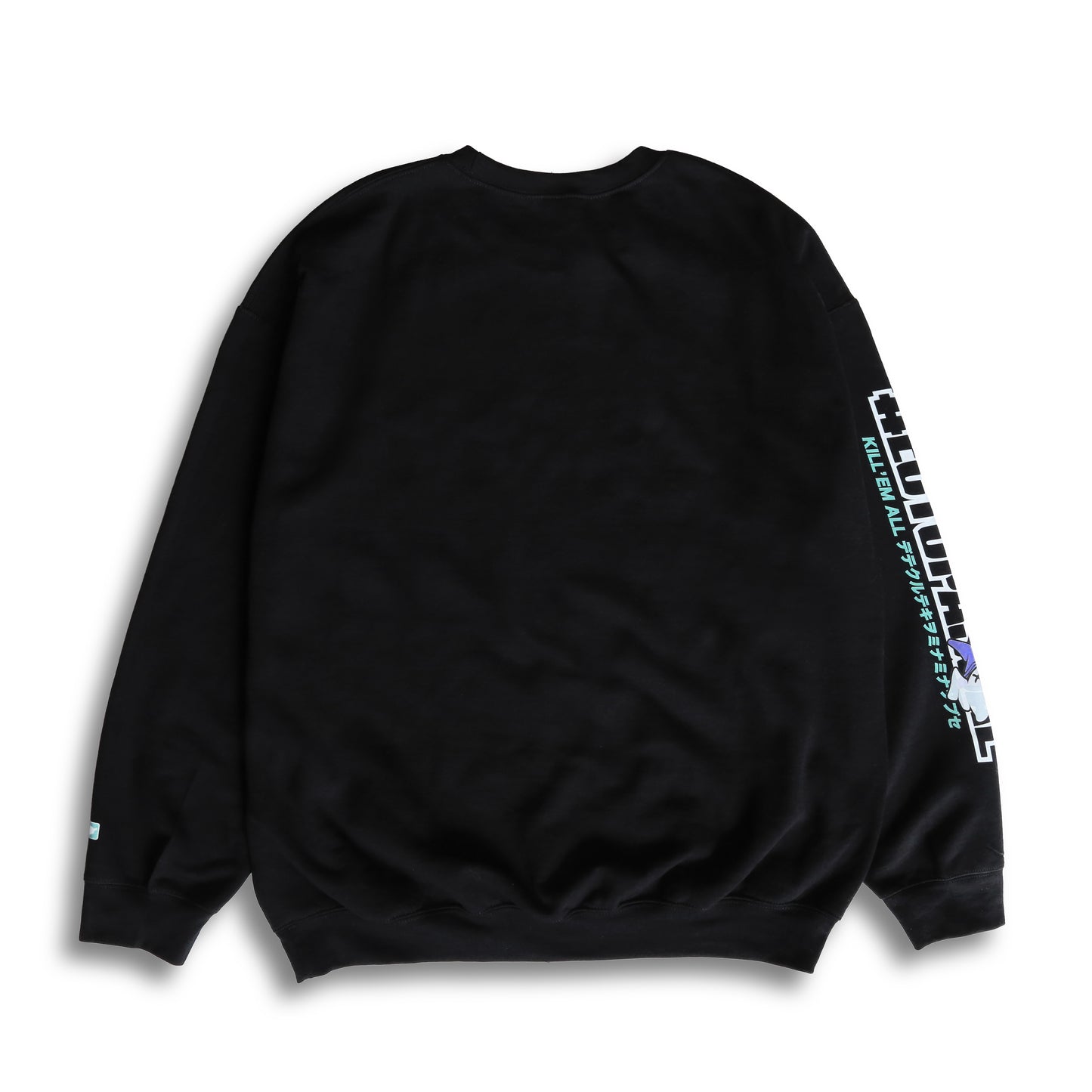 HECTOPASCAL OBAKE CREWNECK SWEATSHIRT BLACK