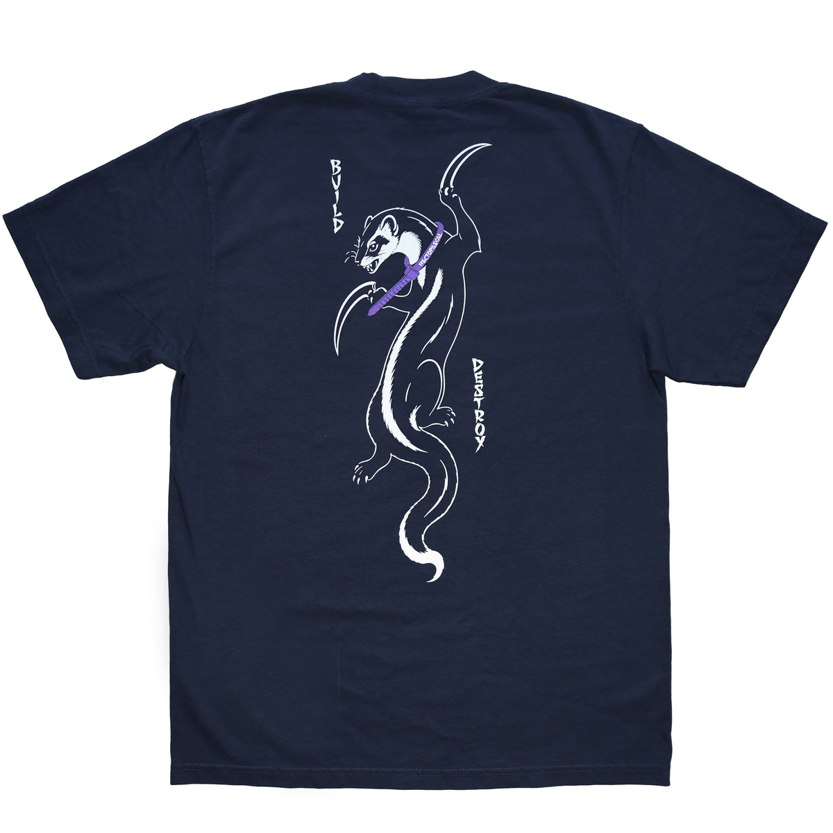 HECTOPASCAL KAMAITACHI T-SHIRT NAVY