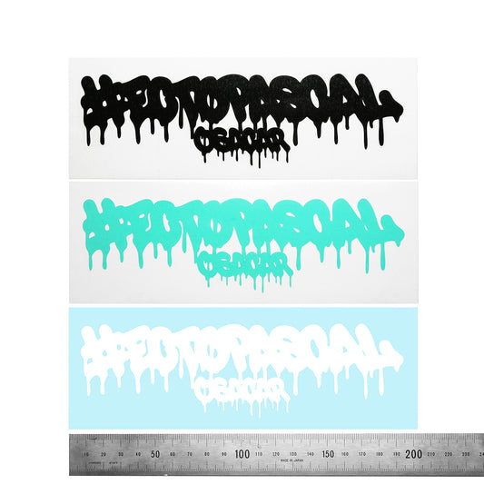 HECTOPASCAL 2025 DRIP STICKER SMALL