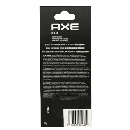 AXE AIR FRESHENER HANGING BLACK