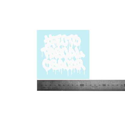 HECTOPASCAL 2025 DRIP STICKER TAG
