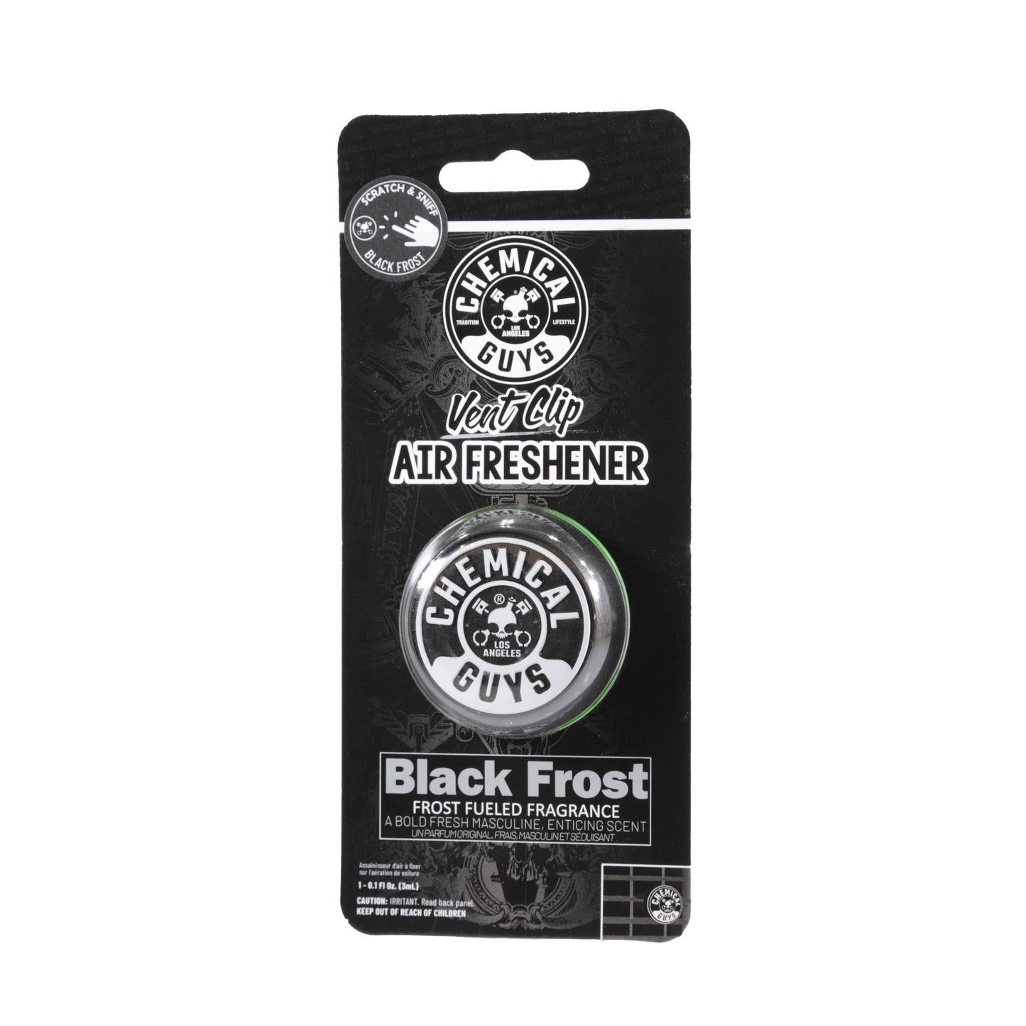 CHEMICAL GUYS VENT CLIP AIR FRESHENER  ブラックアイスの香り