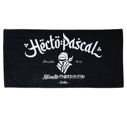 HECTOPASCAL NINJA BEACH TOWEL (Black)