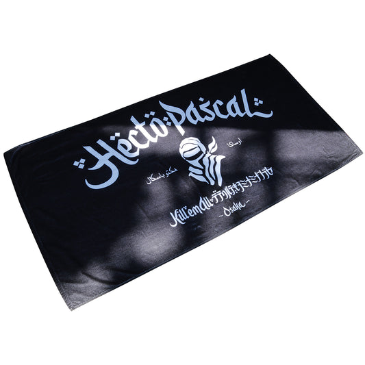 HECTOPASCAL NINJA BEACH TOWEL (Black)