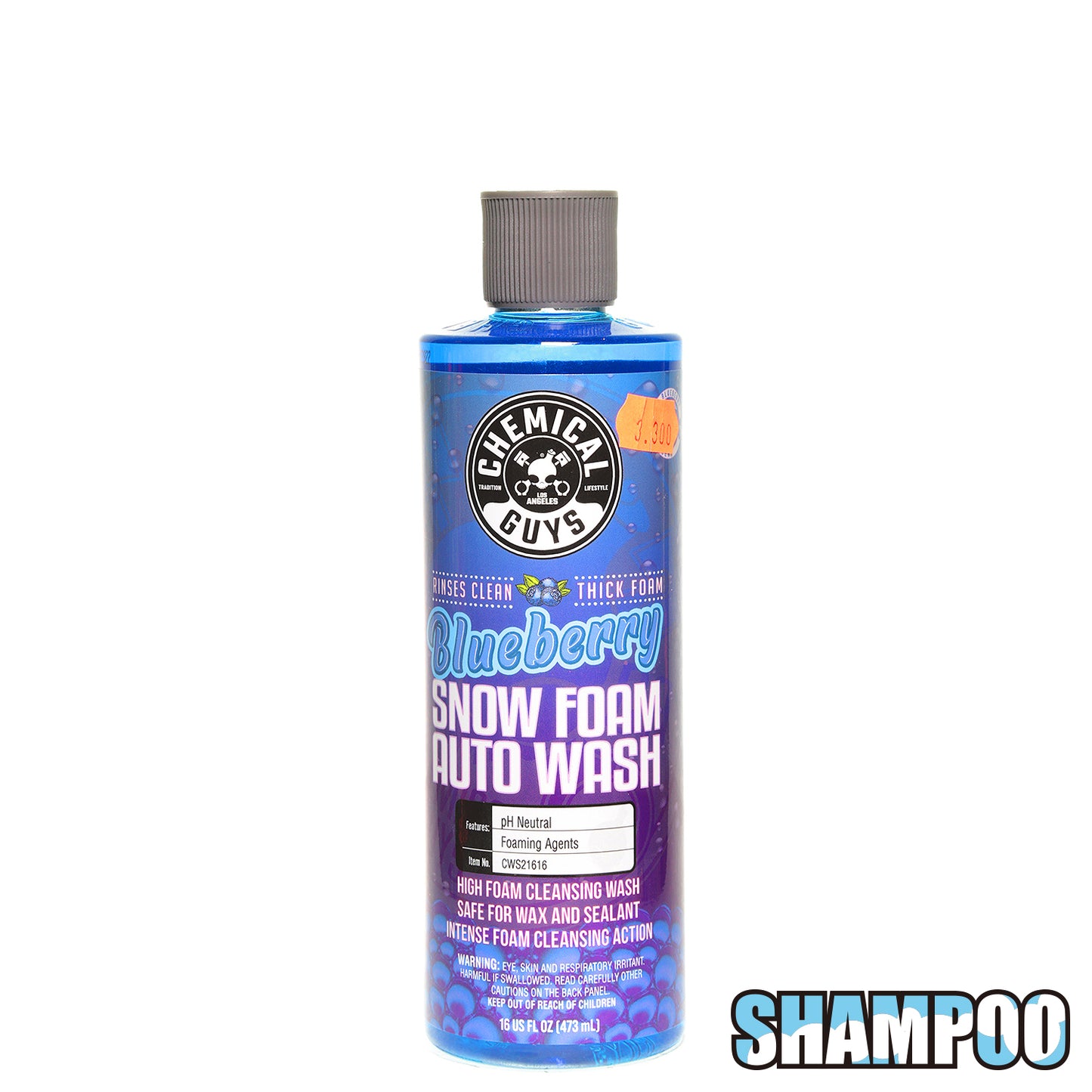 CHEMICAL GUYS BLUEBERRY SNOW FOAM SHAMPOO