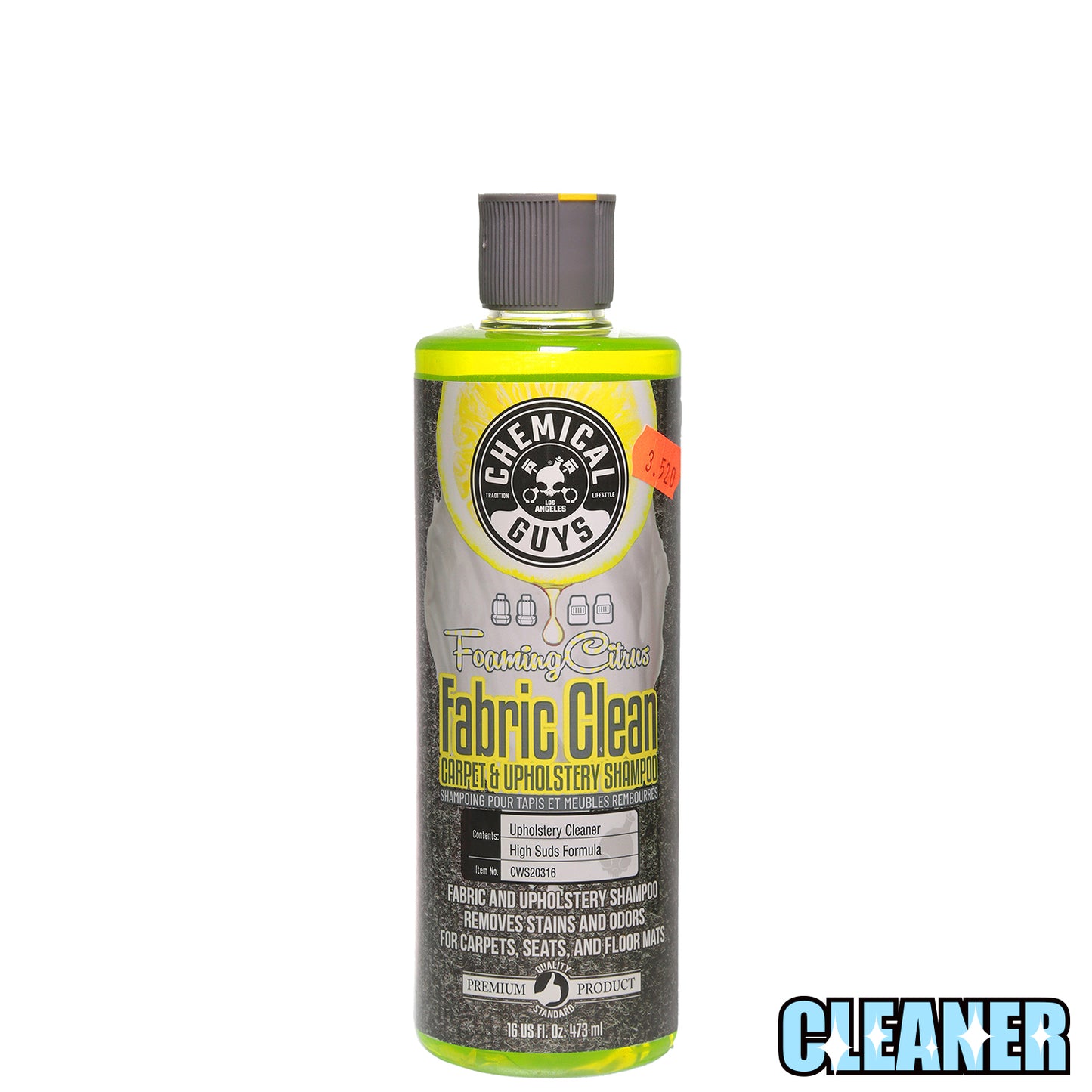 CHEMICAL GUYS FABRIC CLEANER