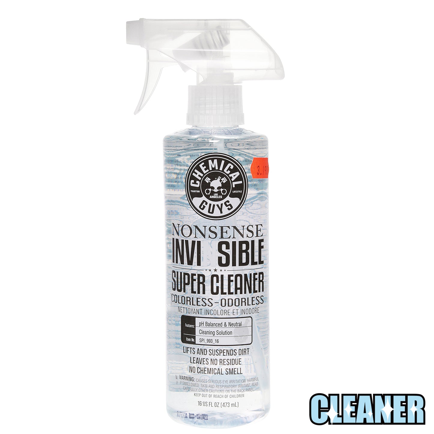 CHEMICAL GUYS INVISIBLE CLEANER