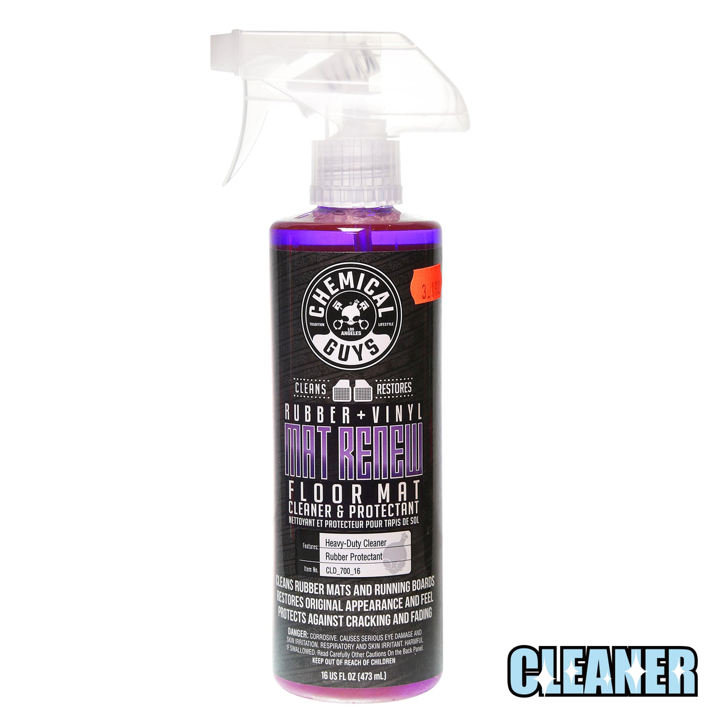 CHEMICAL GUYS MAT RENEW FLOOR MAT CLEANER