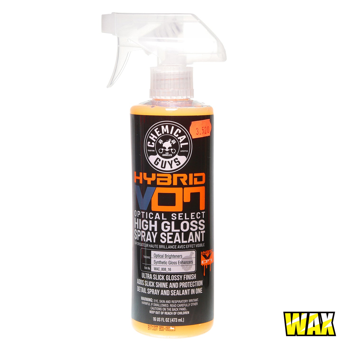 CHEMICAL GUYS HYBRID V07 SPRAY SEALANT