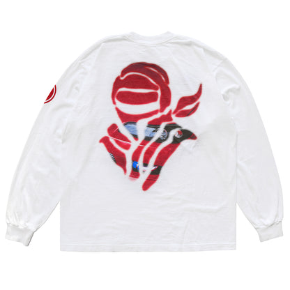 HECTOPASCAL S15 NINJA L/S TEE (WHITE)