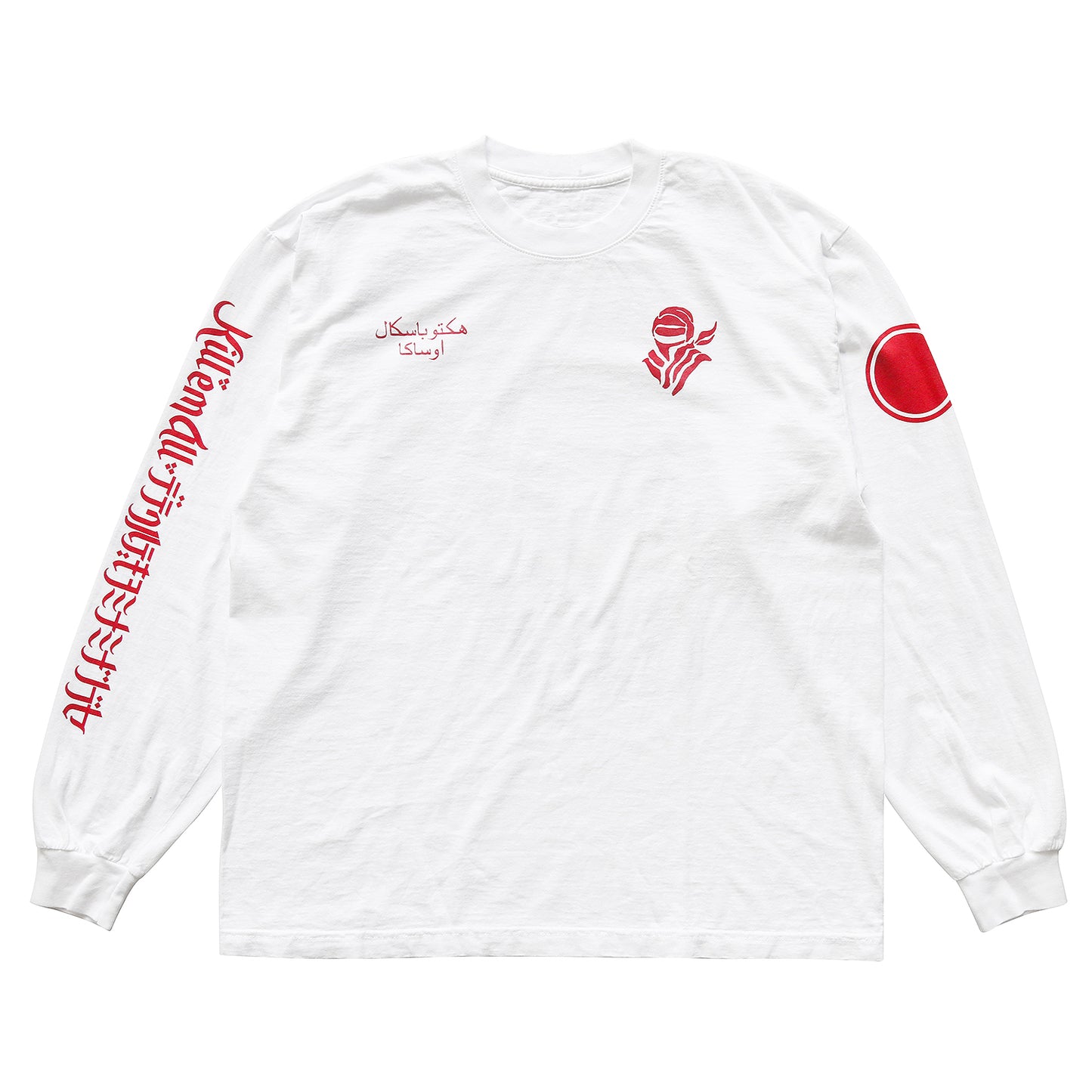 HECTOPASCAL S15 NINJA L/S TEE (WHITE)