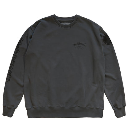 HECTOPASCAL 2024 WINTER ARABIC LOGO CREW NECK (PEPPER)