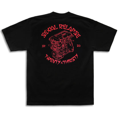 HECTOPASCAL SR20 T-SHIRT BLACK