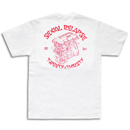 HECTOPASCAL SR20 T-SHIRT WHITE