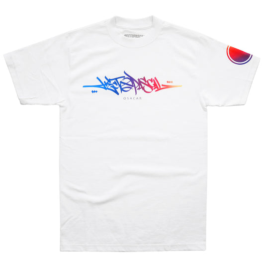 HECTOPASCAL TITANIUM TAG T-SHIRT ホワイト