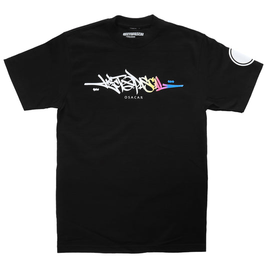 HECTOPASCAL TITANIUM TAG T-SHIRT ブラック