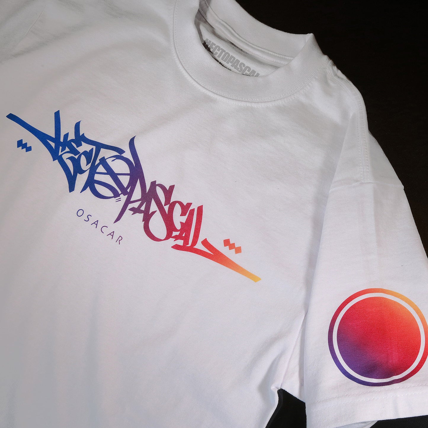 HECTOPASCAL TITANIUM TAG T-SHIRT ホワイト