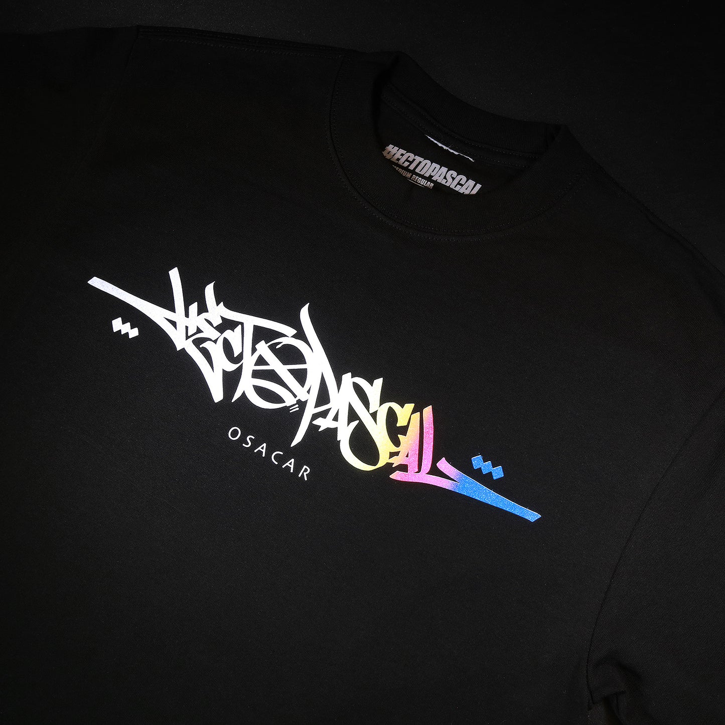 HECTOPASCAL TITANIUM TAG T-SHIRT ブラック
