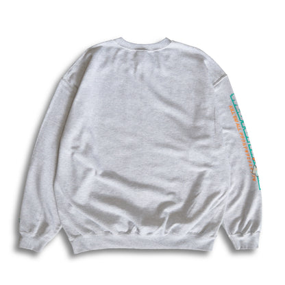HECTOPASCAL OBAKE CREWNECK SWEATSHIRT ASH GRAY
