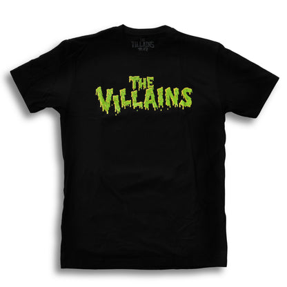 THE VILLAINS STEVE NAZAR T-SHIRT BLACK