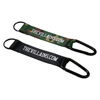 THE VILLAINS KEY CHAIN BLACK/CAMO