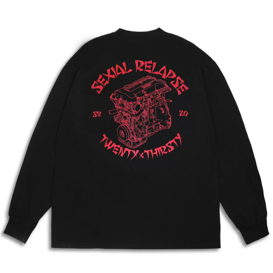 HECTOPASCAL SR20 L/S TEE BLACK
