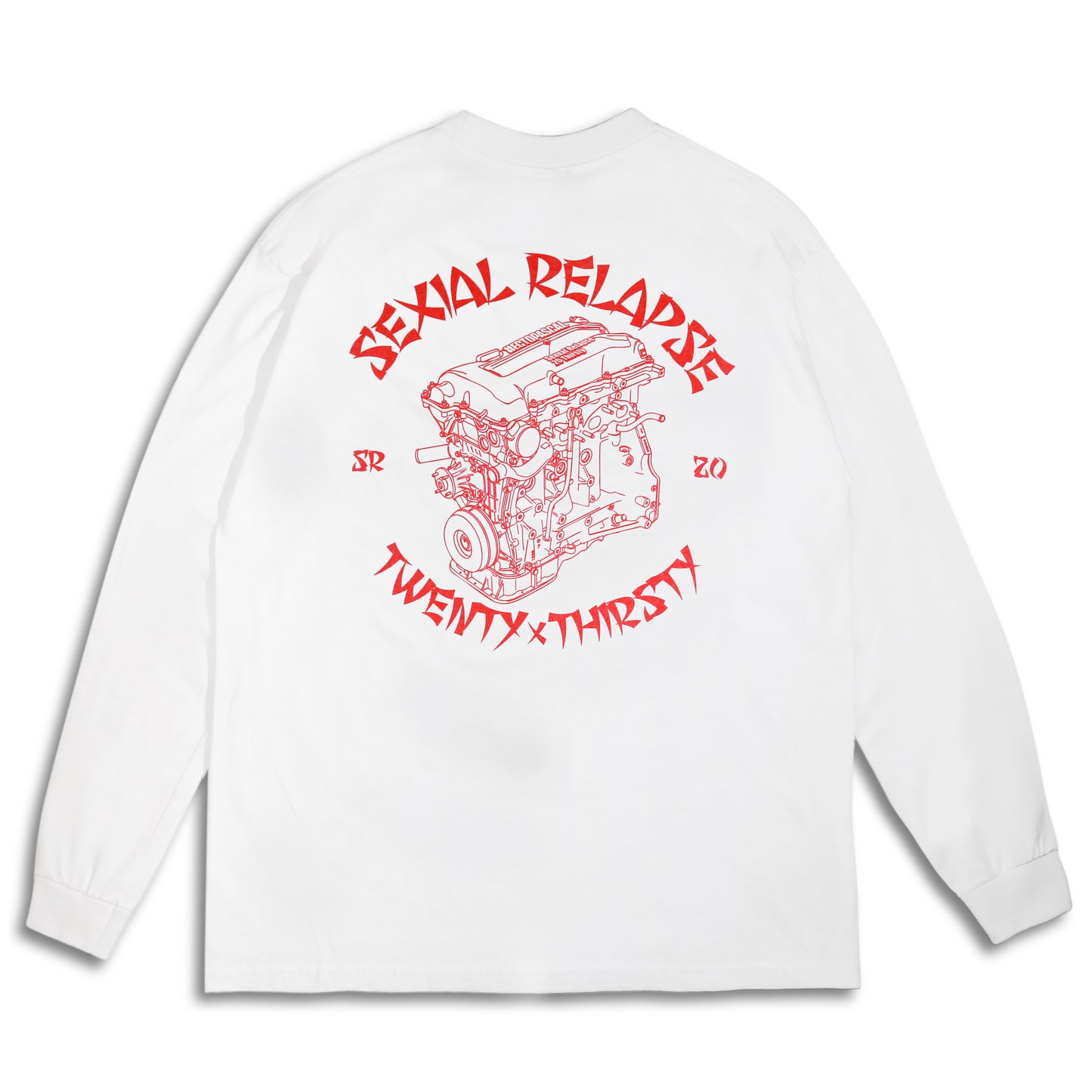 HECTOPASCAL SR20 L/S TEE WHITE