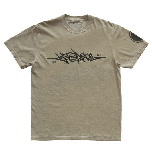 HECTOPASCAL TAG MENS T-SHIRT KHAKI