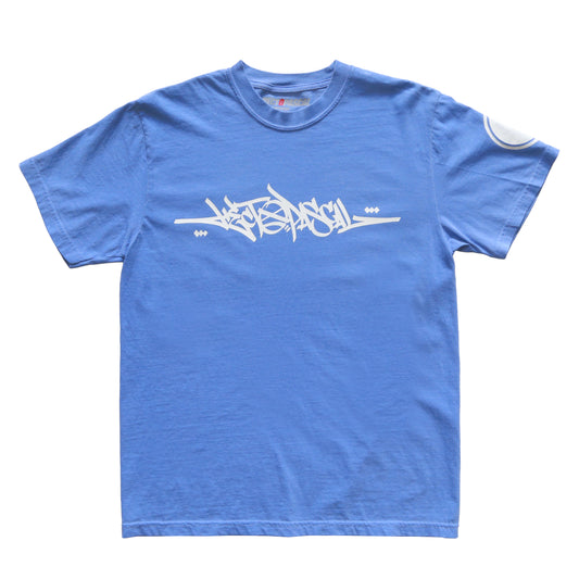 HECTOPASCAL TAG MENS T-SHIRT BLUE