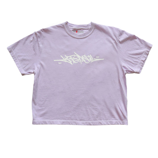 HECTOPASCAL TAG LADIES T-SHIRT PURPLE