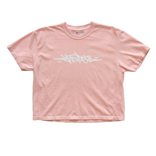 HECTOPASCAL TAG LADIES T-SHIRT PINK