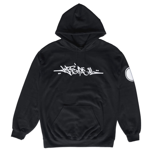 HECTOPASCAL TAG MENS HOODIE BLACK