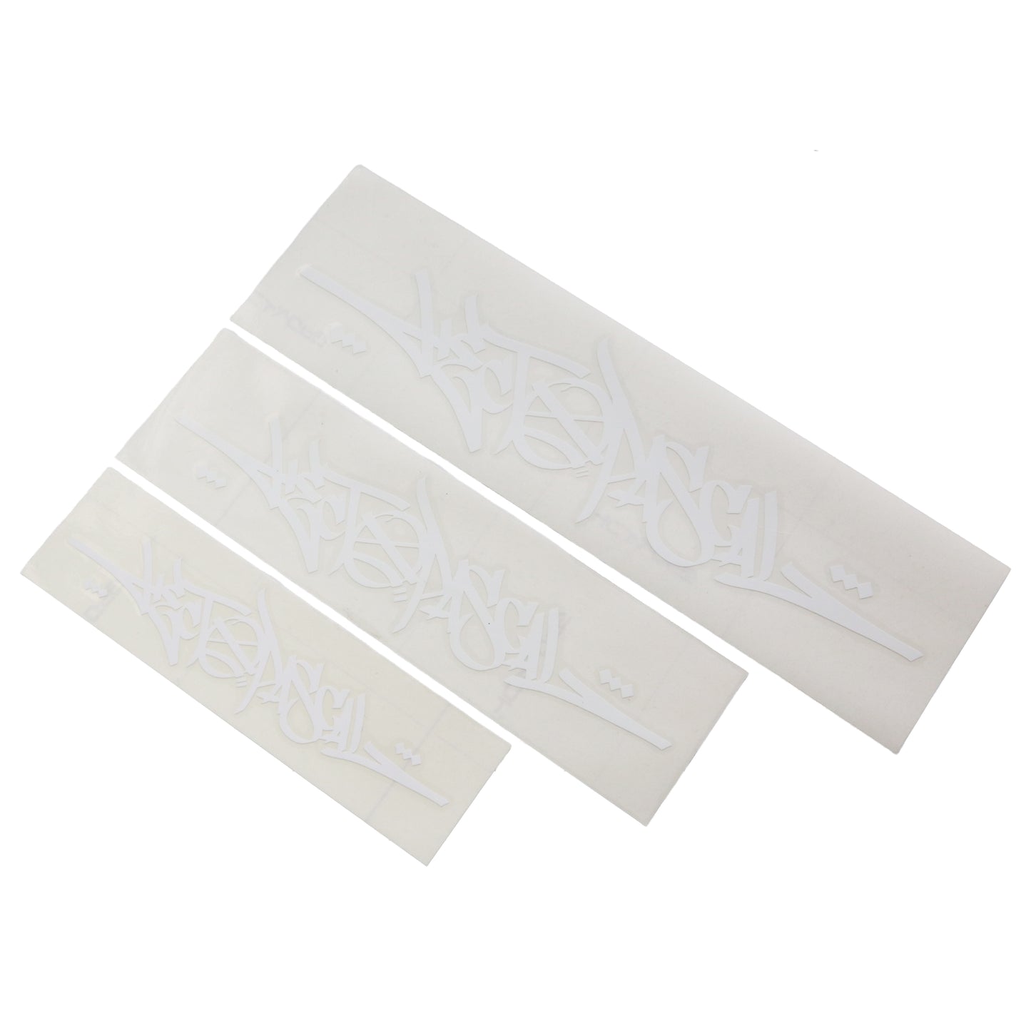 HECTOPASCAL LOGO DIE CUT STICKER WHITE