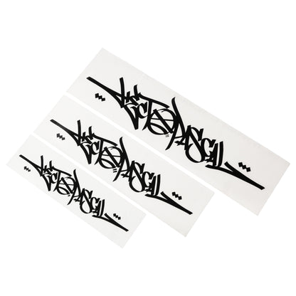 HECTOPASCAL LOGO DIE CUT STICKER BLACK