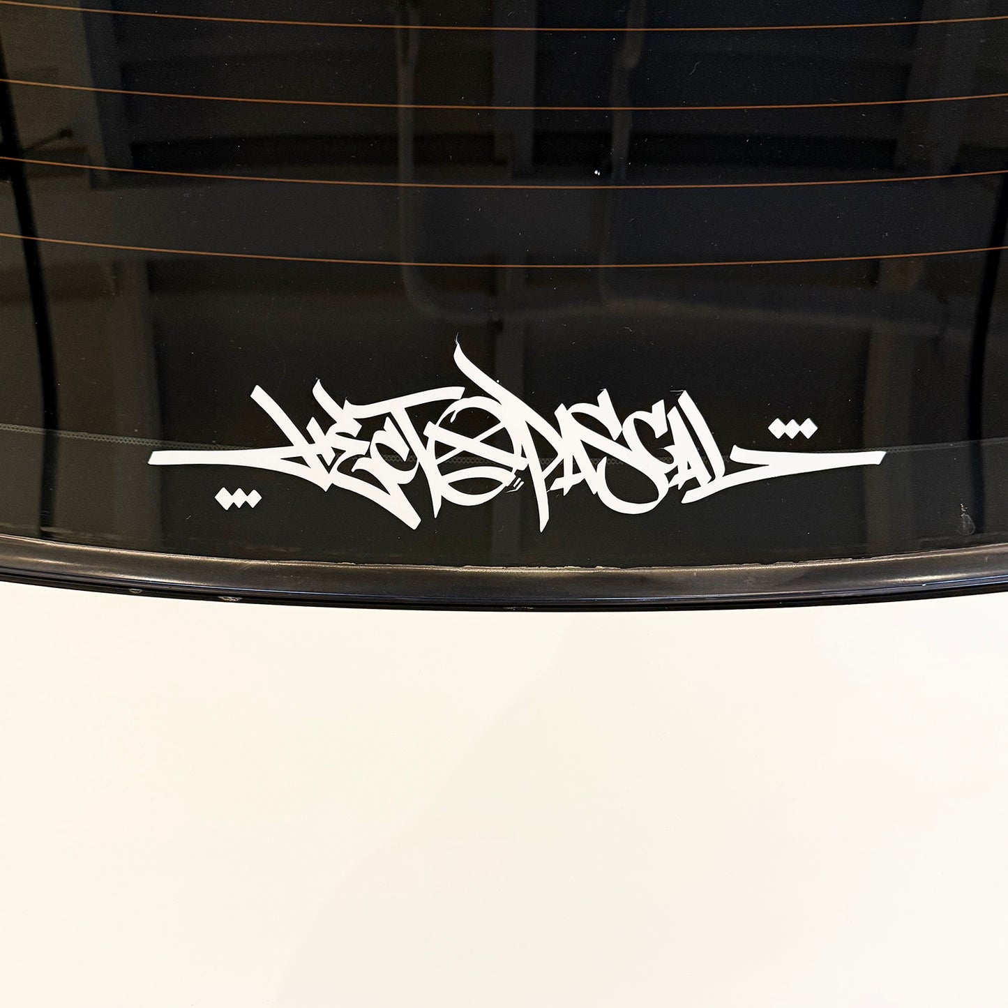 HECTOPASCAL LOGO DIE CUT STICKER BLACK
